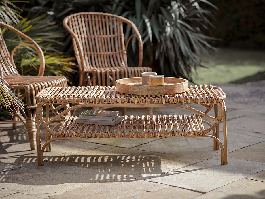 Nesari Rattan Coffee Table