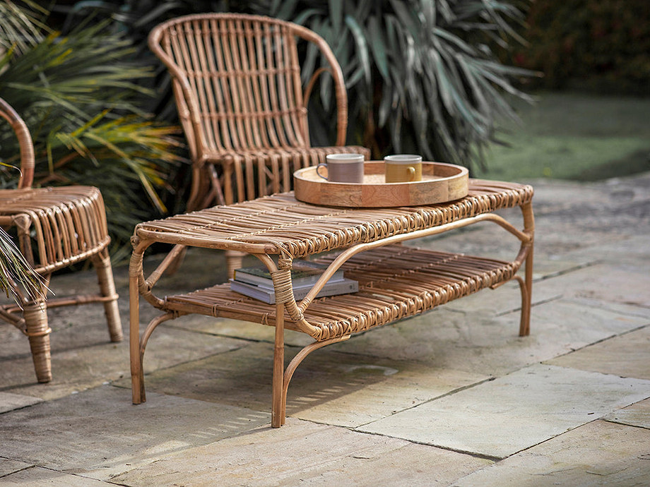 Nesari Rattan Coffee Table