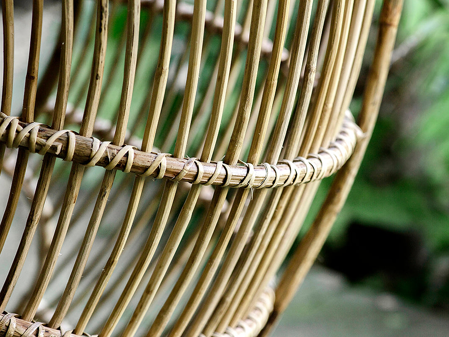 Nesari Rattan Hanging Chair - Natural