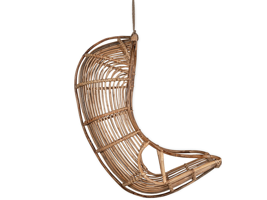 Nesari Rattan Hanging Chair - Natural