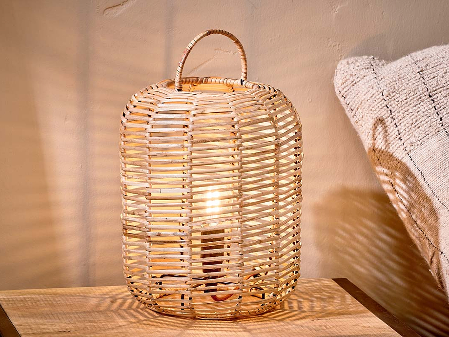 Noko Rattan Lamp - Extra Small