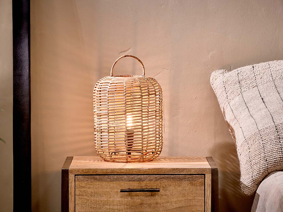 Noko Rattan Lamp - Extra Small