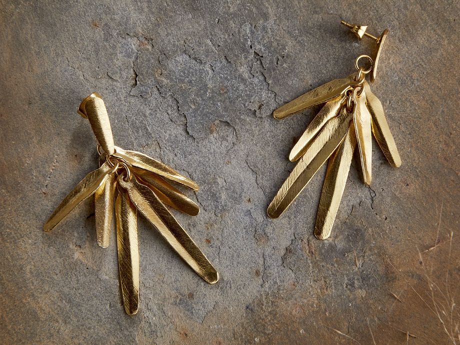 Omuti Earrings - Gold