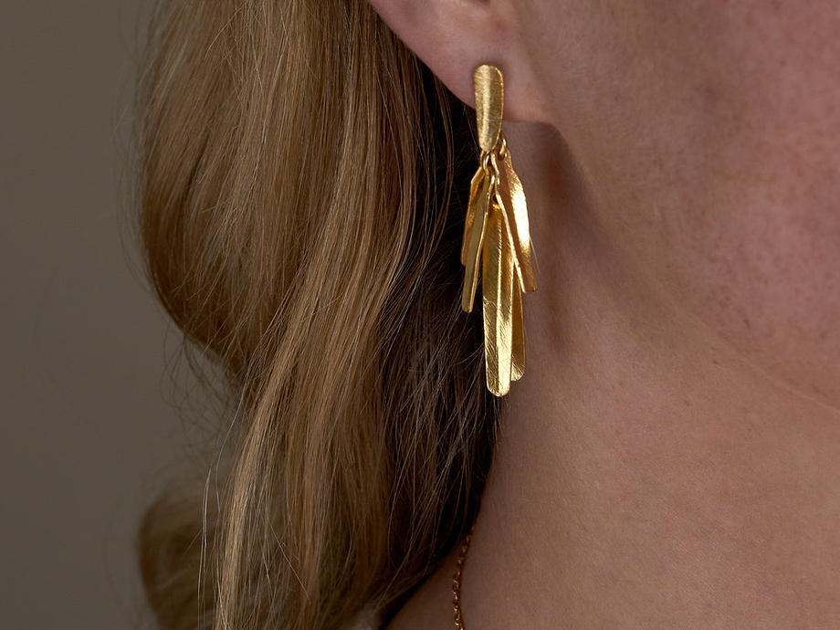 Omuti Earrings - Gold