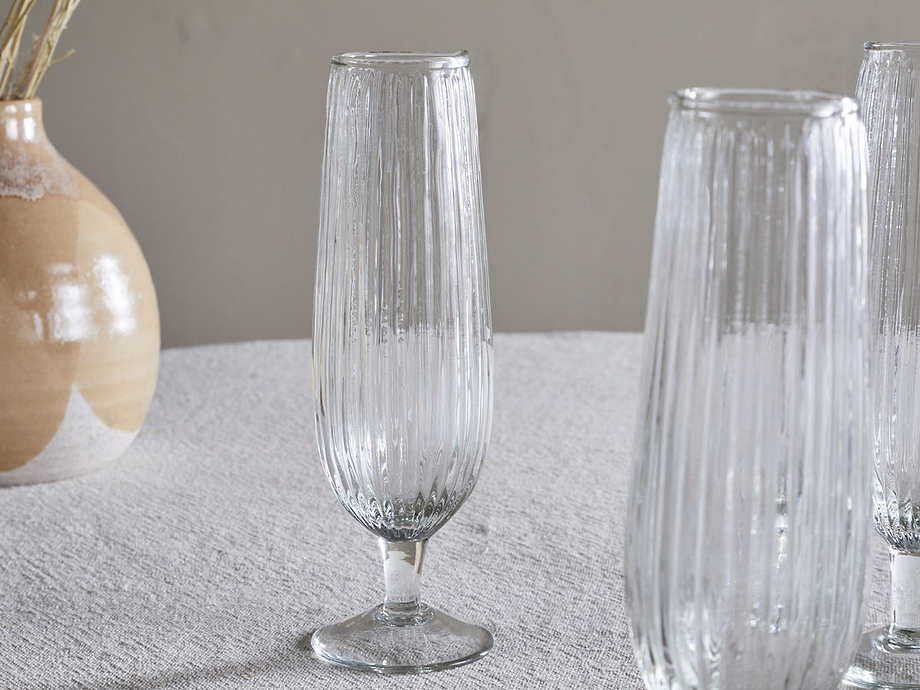 Otuba Champagne Flute - Clear (Set of 4)