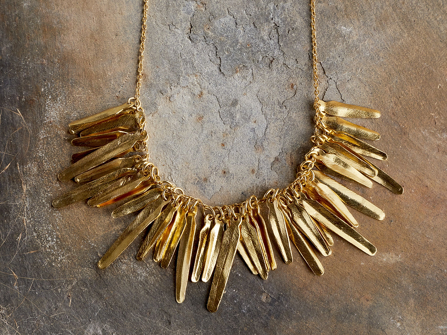 Omuti Necklace - Gold
