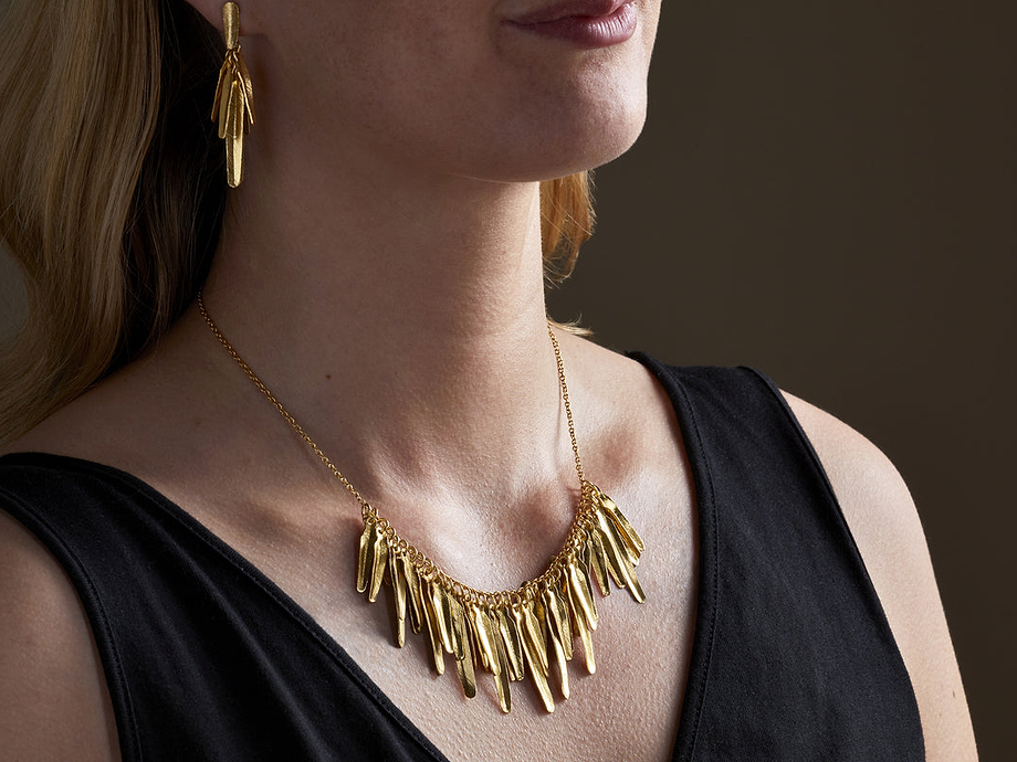 Omuti Necklace - Gold