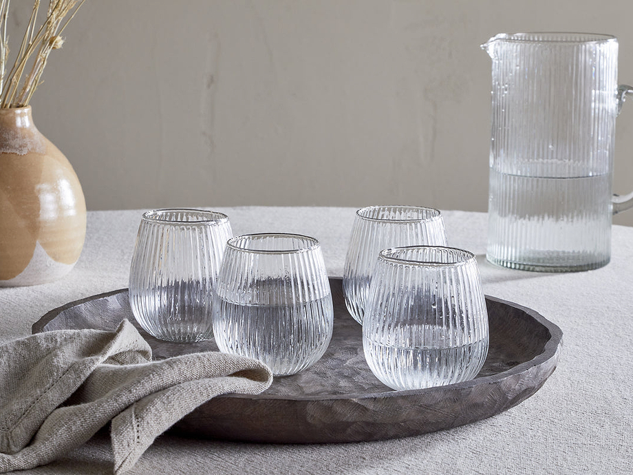 Otuba Tumbler - Clear (Set of 4)