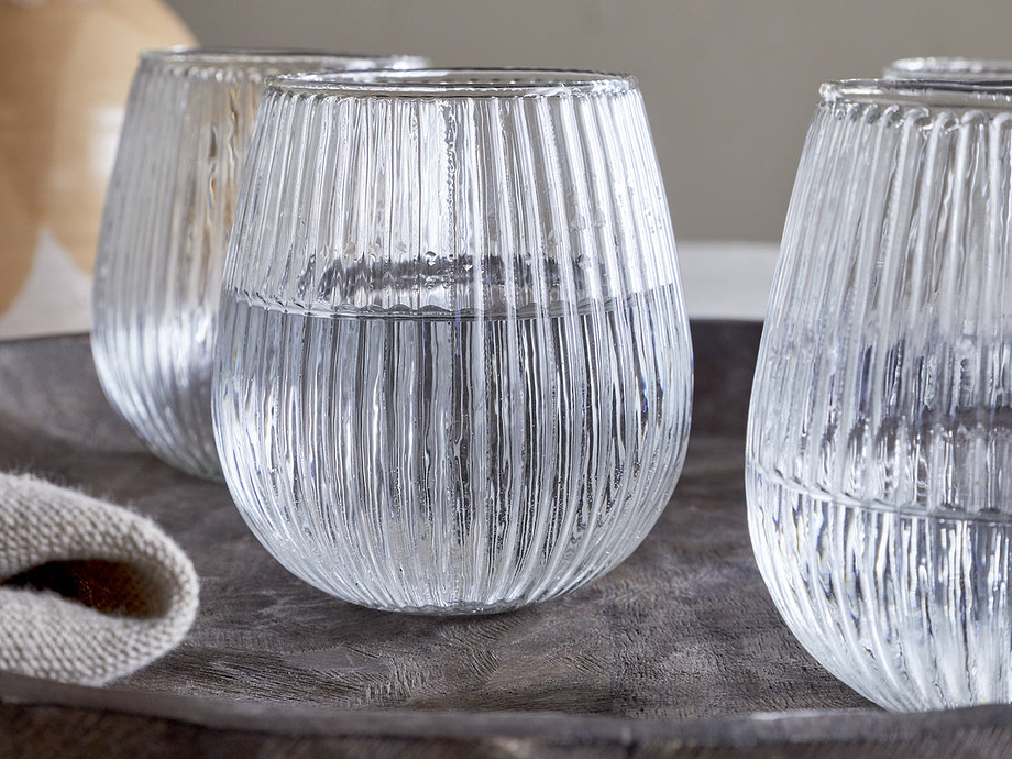 Otuba Tumbler - Clear (Set of 4)