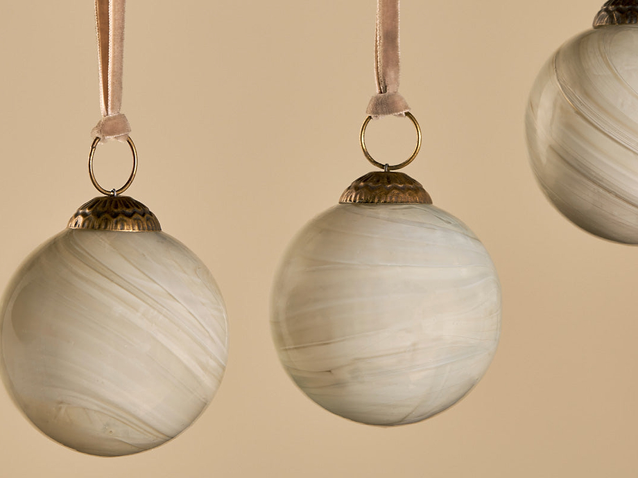 Oja Baubles - Natural (Set of 4)