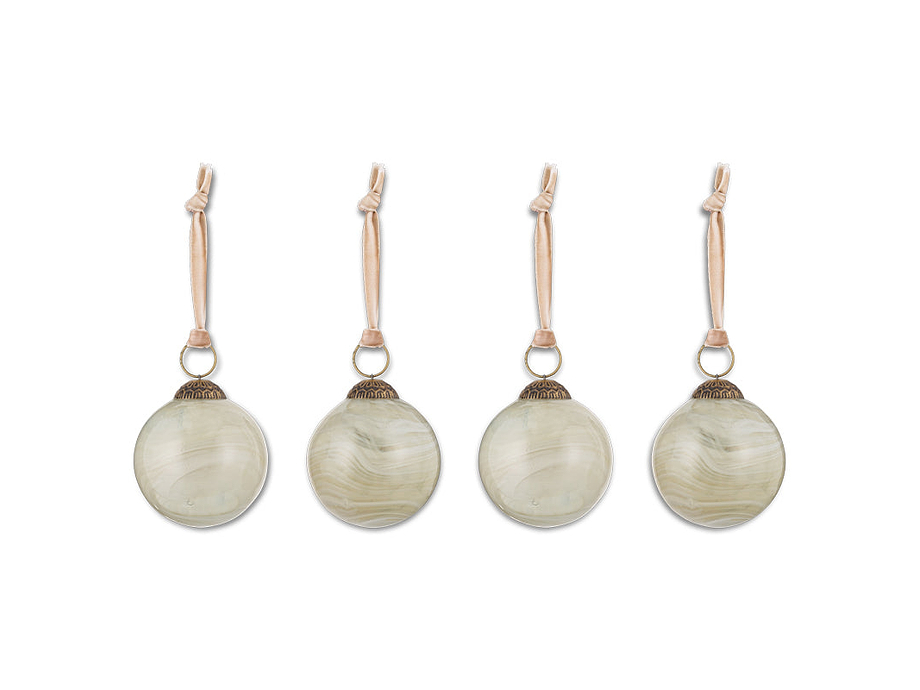 Oja Baubles - Natural (Set of 4)