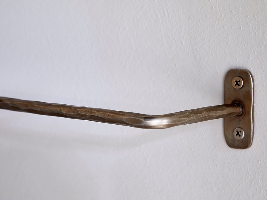 Olani Bathroom Hanging Rail - Antique Brass