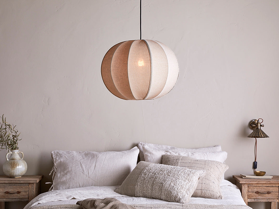 Orisa Linen Lampshade - Off White