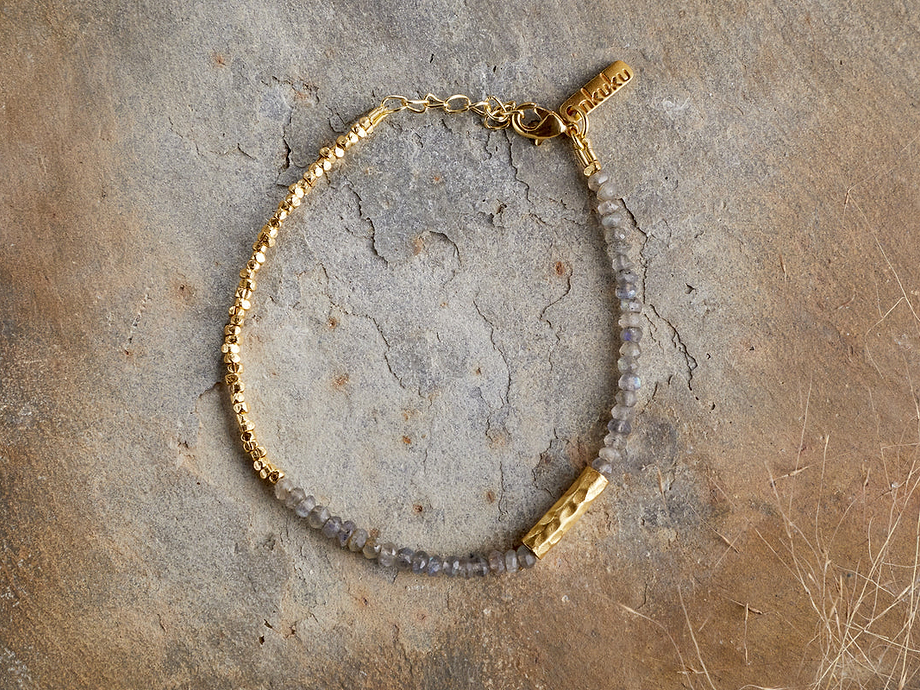 Perdu Labradorite Bracelet - Gold