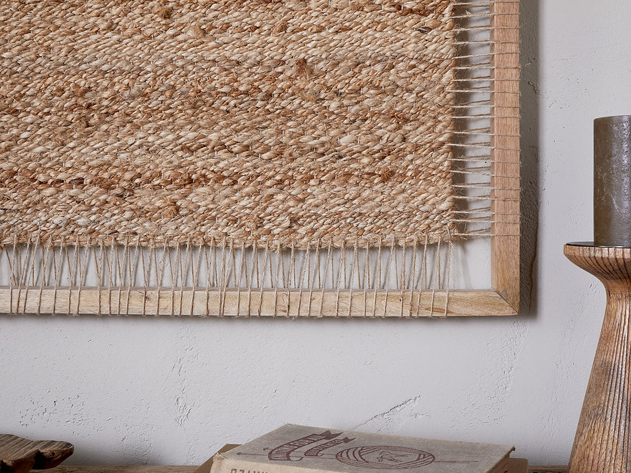 Pemali Woven Jute Wall Art - Natural