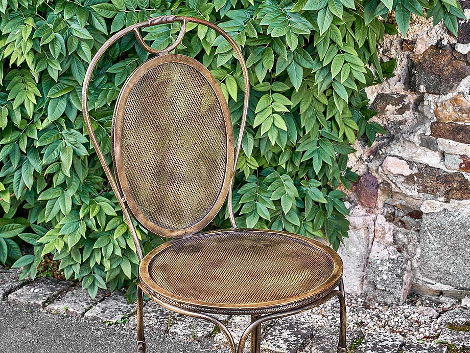 Parwaha Iron Bistro Chair