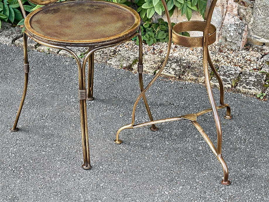 Parwaha Iron Bistro Chair