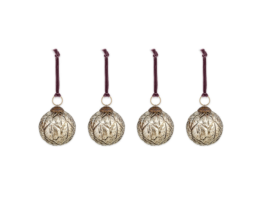 Patta Baubles - Antique Gold - (Set of 4)