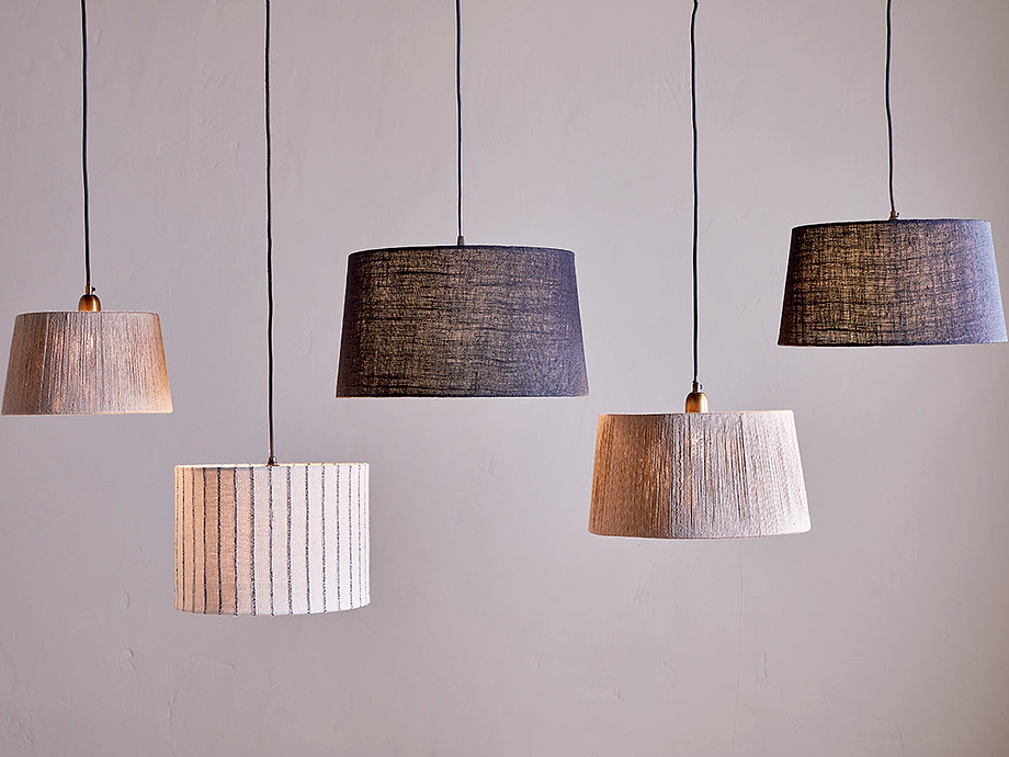 Tiwa Woven Jute Lampshade - Natural
