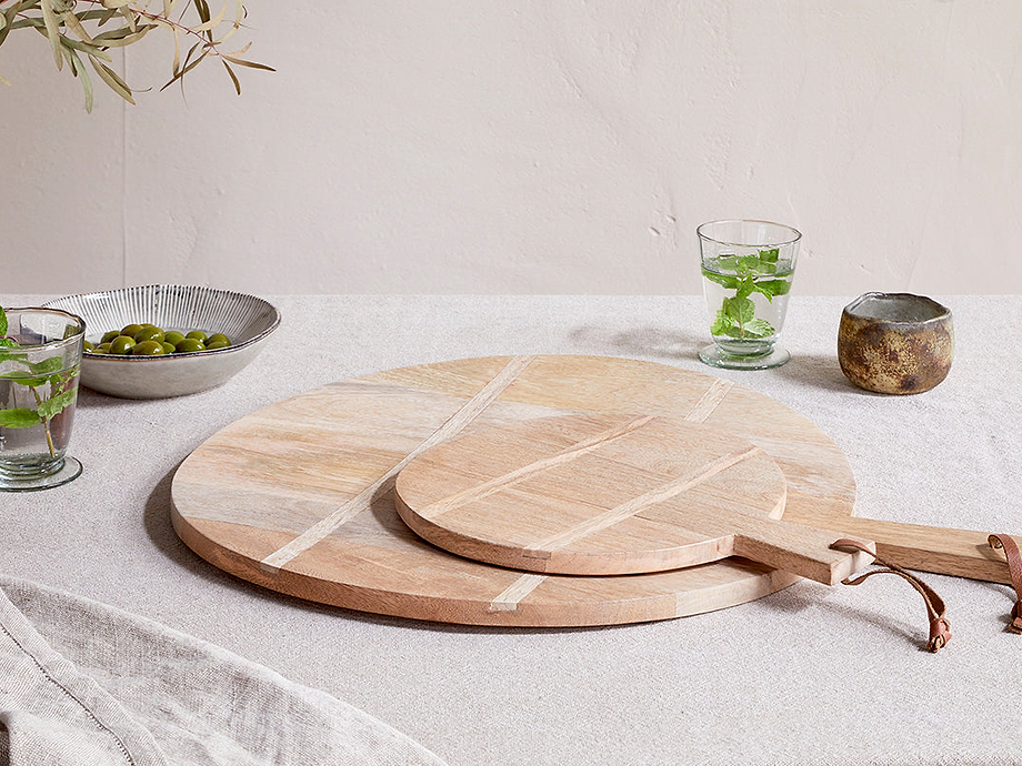 Pijja Panelled Pizza Board - Natural