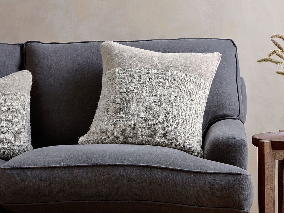 Puli Recycled Linen Cushion Cover - Natural