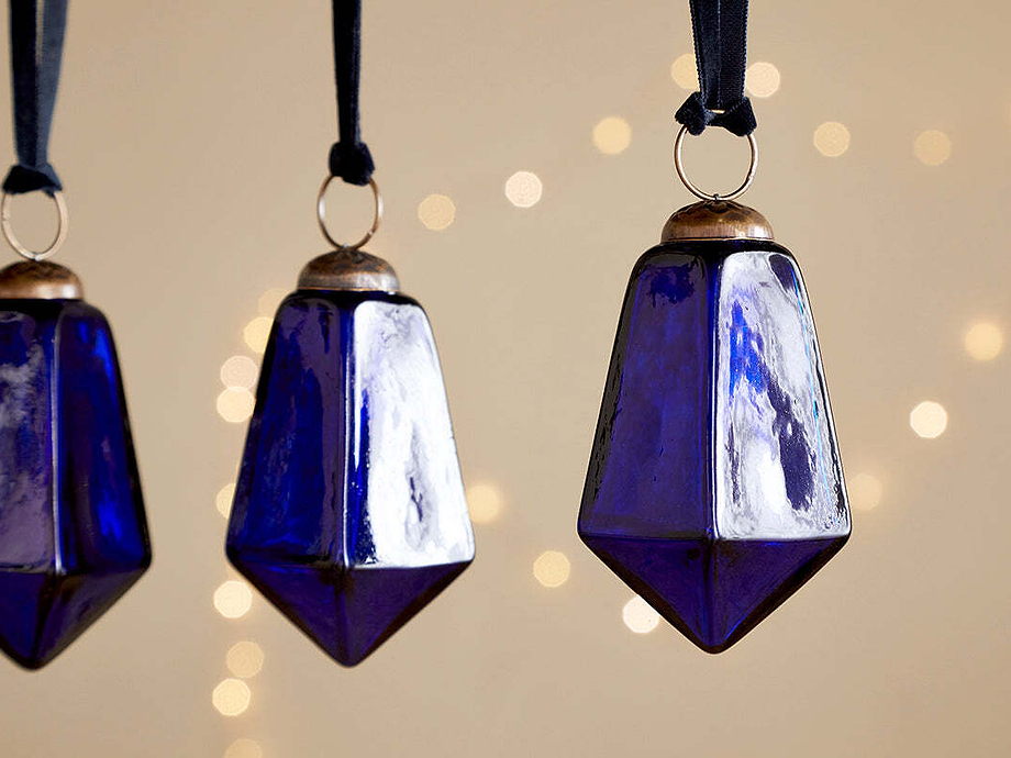 Ratnam Baubles - Indigo - Large (Set of 4)