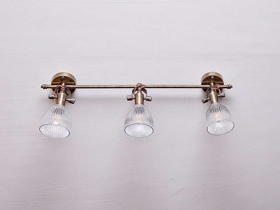 Rarni Ceiling Spotlight Bar - Antique Brass