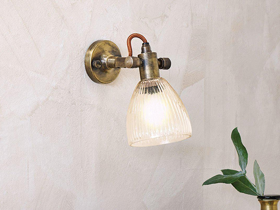 Rarni Recycled Glass Single Wall Light