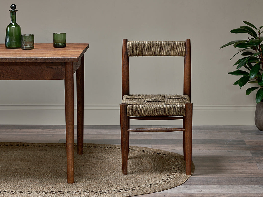 Raunak Acacia Woven Dining Chair