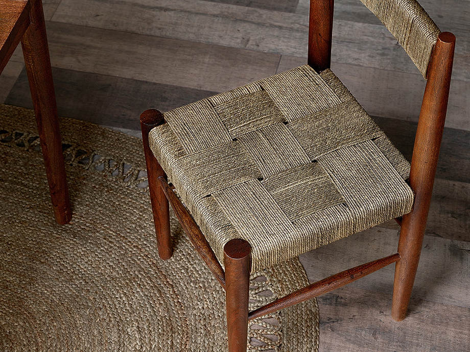 Raunak Acacia Woven Dining Chair