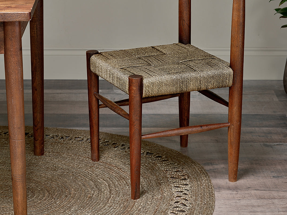 Raunak Acacia Woven Dining Chair