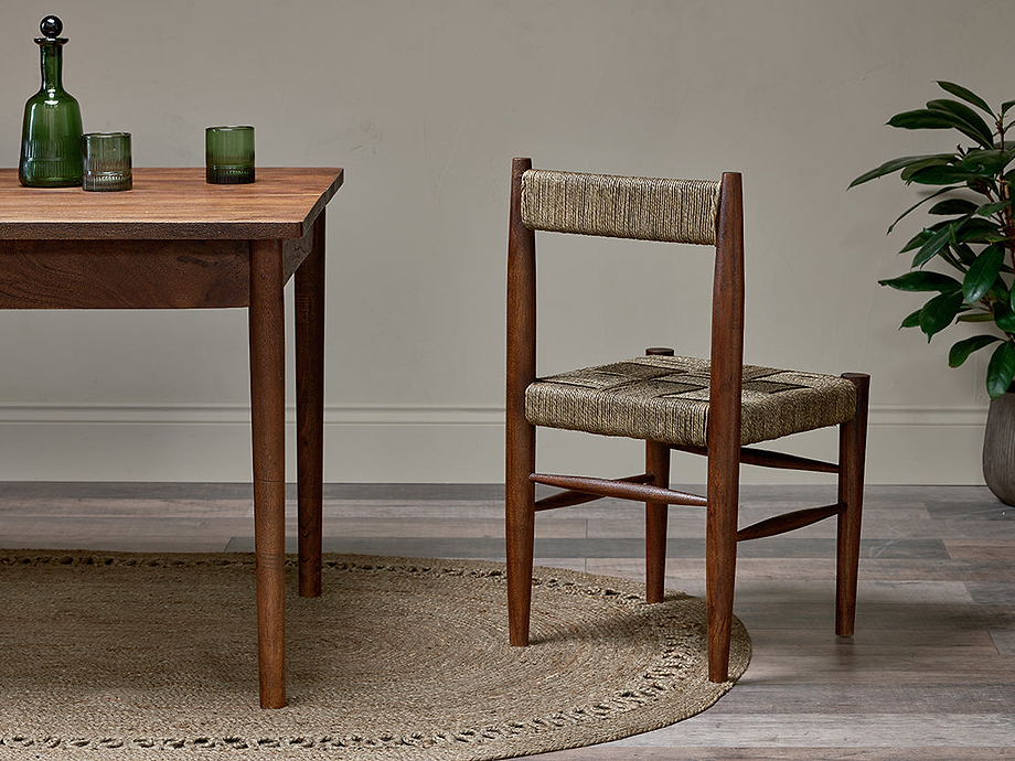 Raunak Acacia Woven Dining Chair