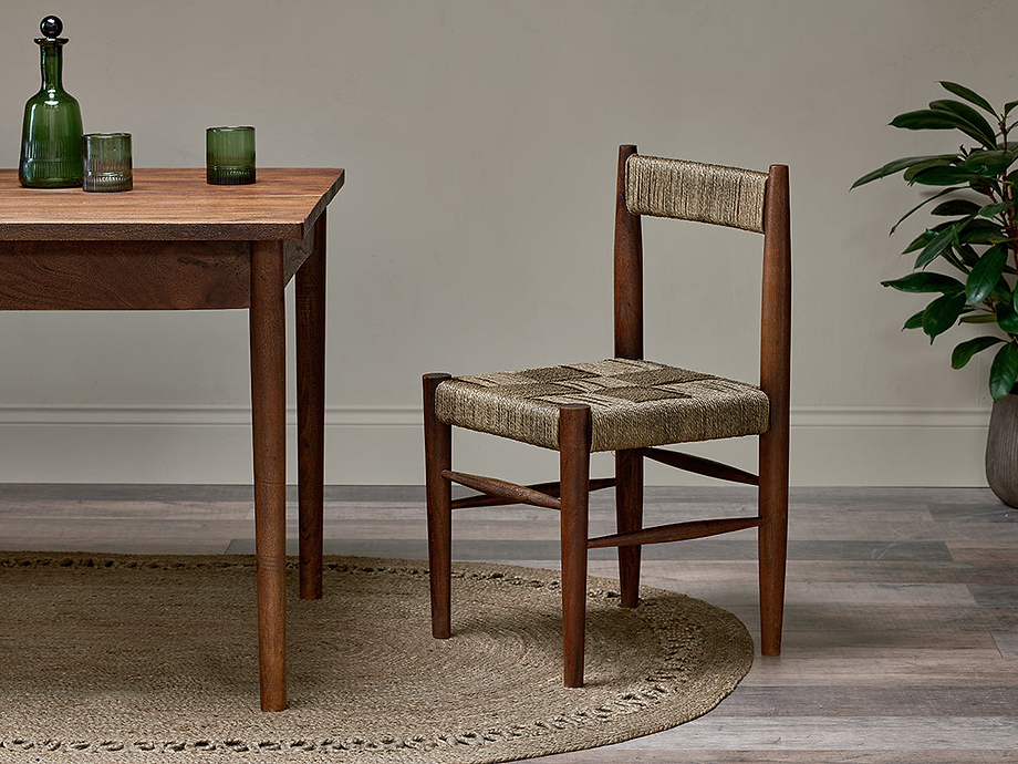 Raunak Acacia Woven Dining Chair