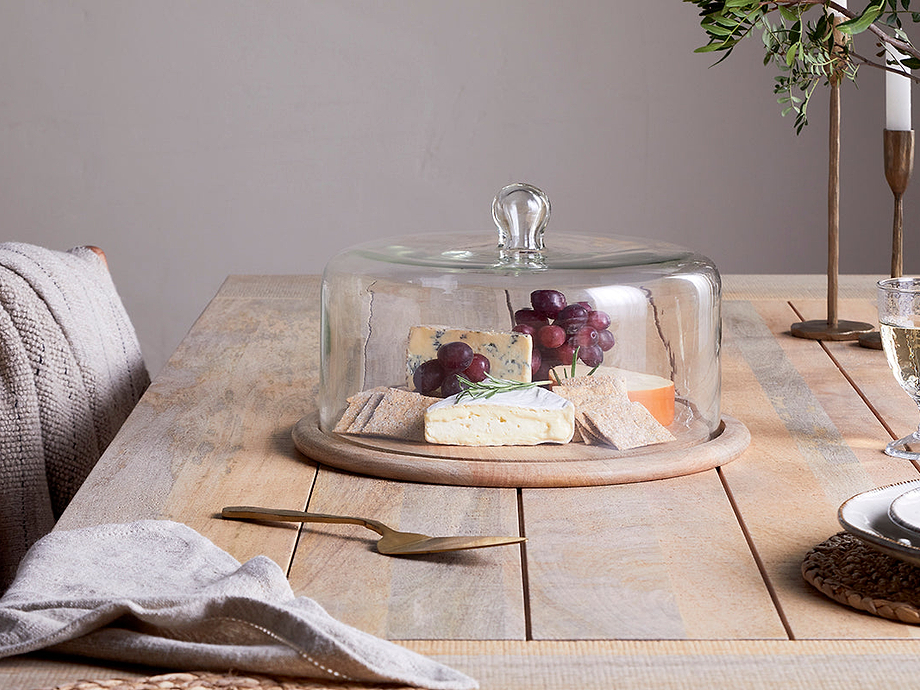 Recycled Glass Cake Dome