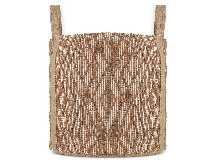 Renu Jute Basket - Rust & Natural