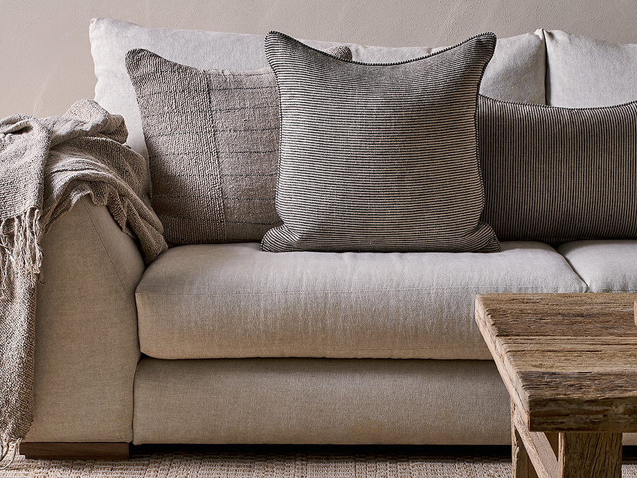 Repudi Linen Cushion Cover - Soft Grey