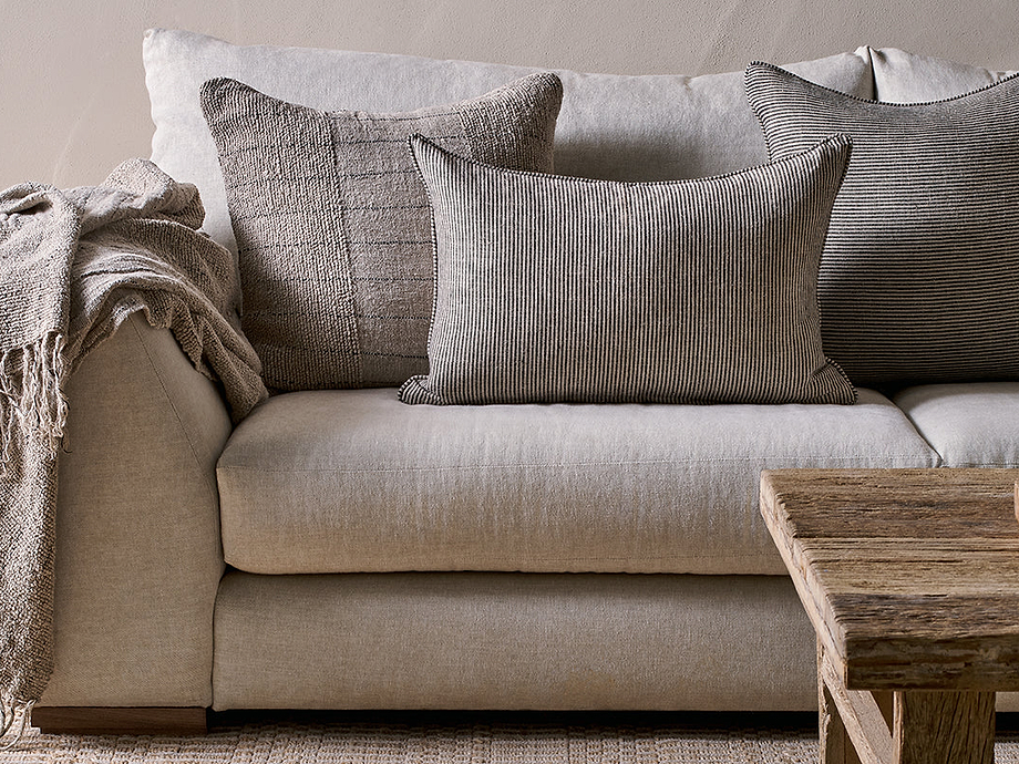 Repudi Linen Cushion Cover - Soft Grey