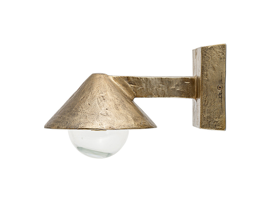 Rhya Outdoor Wall Lamp - Antique Brass