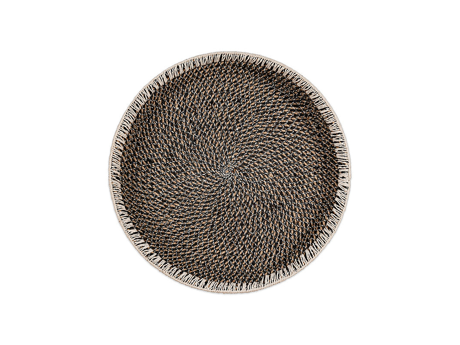 Sadie Basket Wall Art - Black & Natural