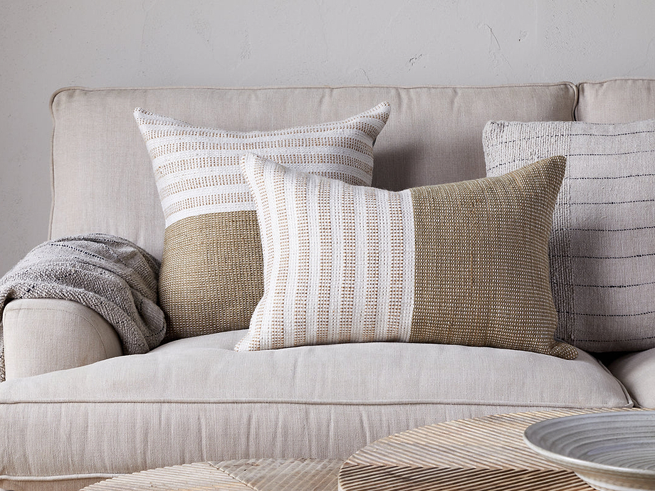 Samata Recycled Cushion Cover - Moss