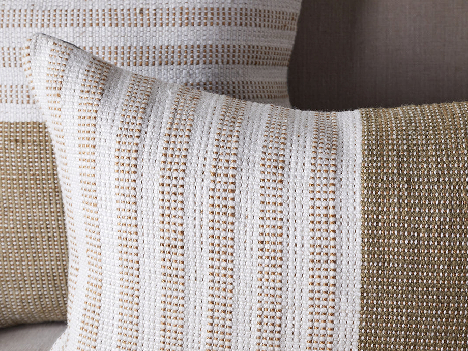 Samata Recycled Cushion Cover - Moss