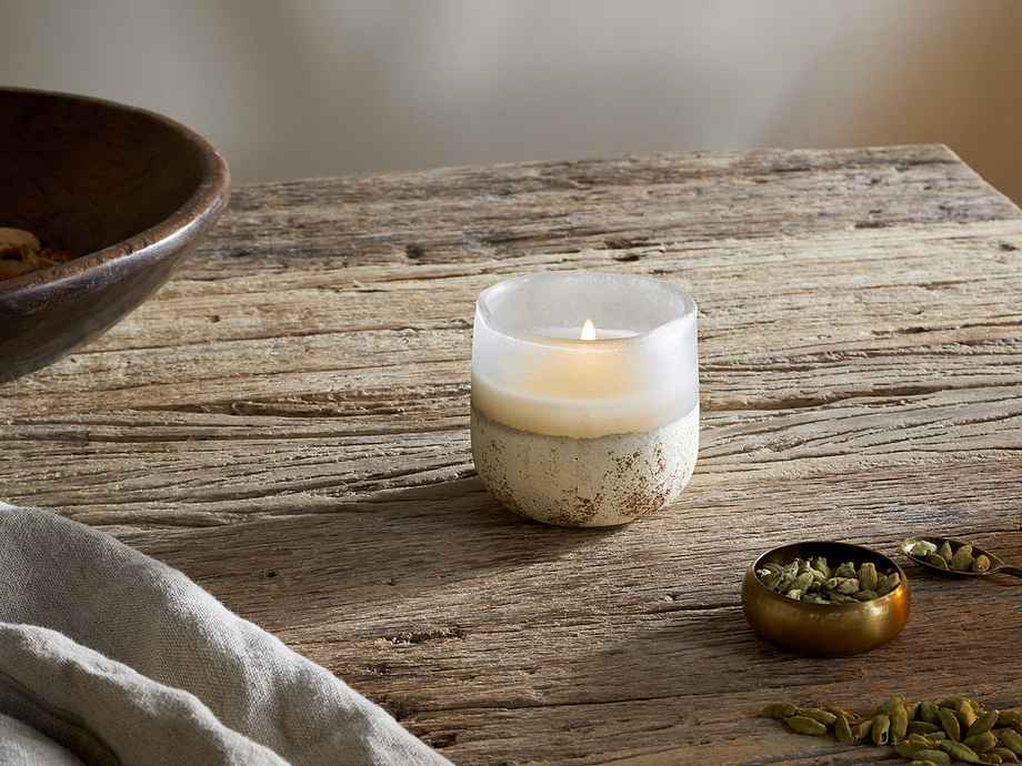 Cardamom & Amber 1 Wick Scented Candle