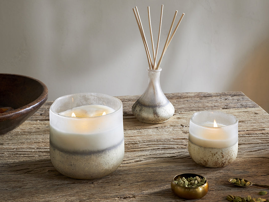 Cardamom & Amber 1 Wick Scented Candle
