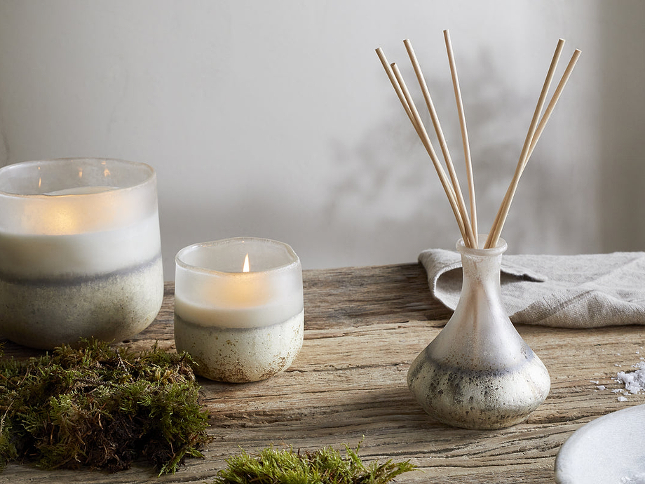 Sea Salt & Moss 1 Wick Scented Candle