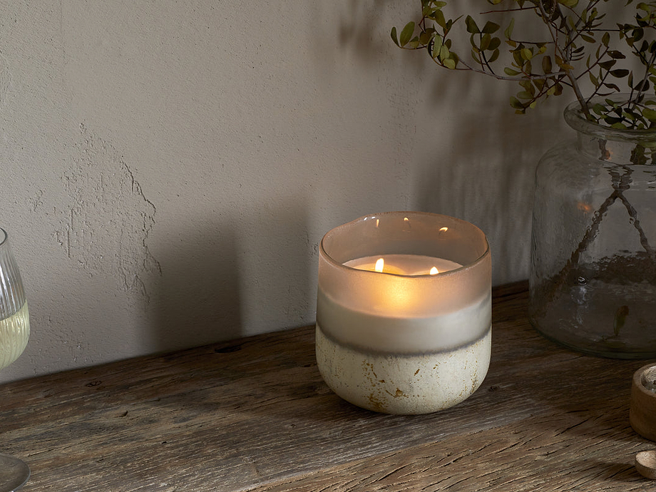 Sea Salt & Moss 3 Wick Scented Candle