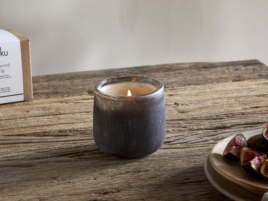 Cedarwood & Fig 1 Wick Scented Candle