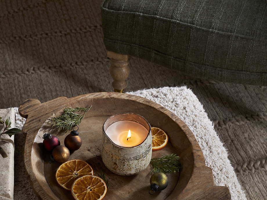 Mandarin & Clove 1 Wick Scented Candle