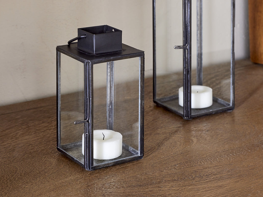 Sia Mini Table Lantern - Black