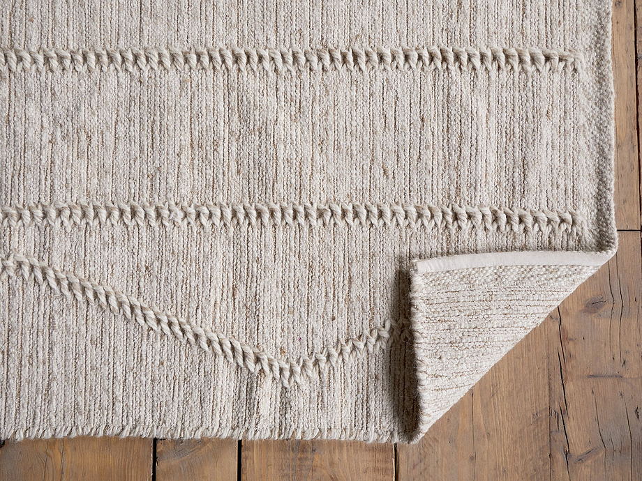 Shanti Wool & Cotton Rug - Natural