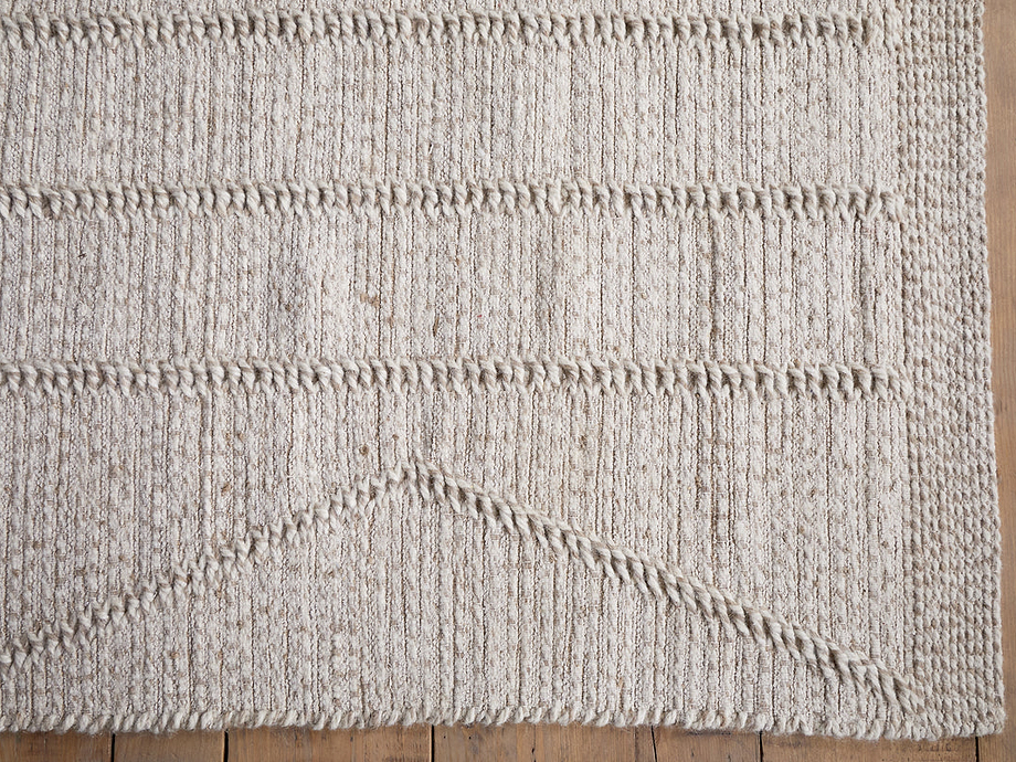 Shanti Wool & Cotton Rug - Natural
